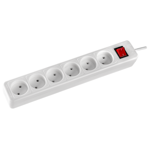 6socket outlet HI-601